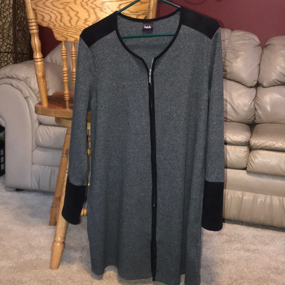 Long Grey sweater from Belk